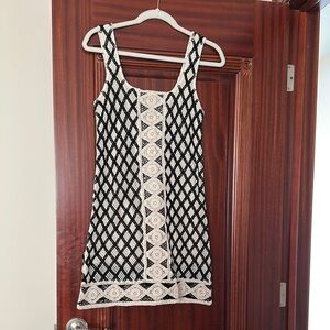 Z Supply Black and White Patterned Dress